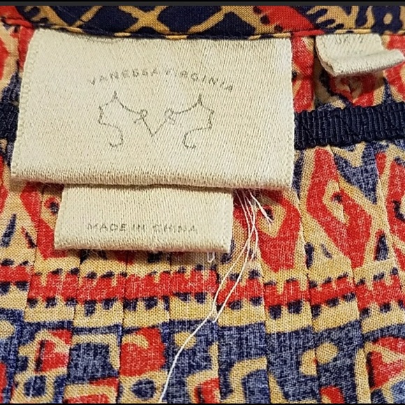 Anthro Vanessa Virgina Elephant Top - Picture 6 of 8